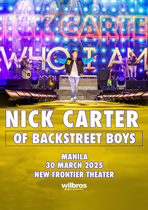 NICK CARTER WHO I AM WORLD TOUR - NICK CARTER