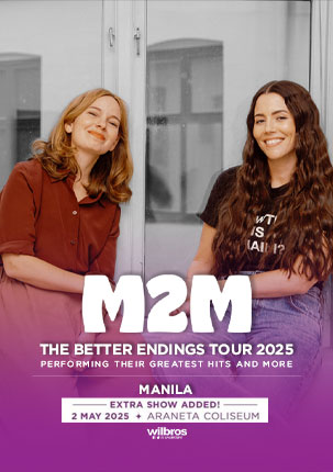 M2M THE BETTER ENDINGS TOUR 2025 - M2M