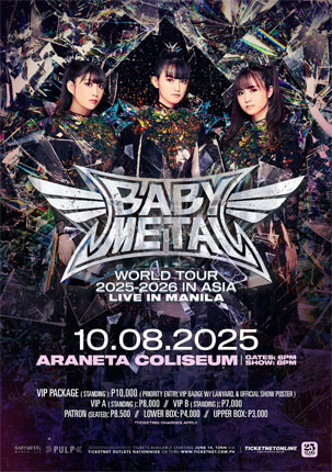 BABYMETAL WORLD TOUR 2025-2026 IN ASIA LIVE IN MANILA - BABYMETAL