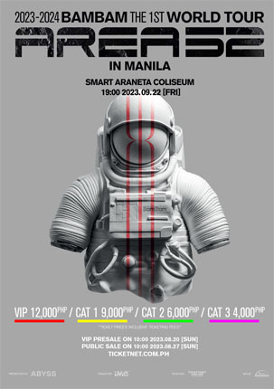 2023-2024 BamBam THE 1ST WORLD TOUR AREA 52 in Manila - BamBam