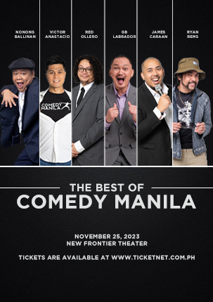 Best of Comedy Manila - GB Labrador, Red Ollero, James Caraan, Victor Anastacio, Ryan Rems & Nonong Ballinan