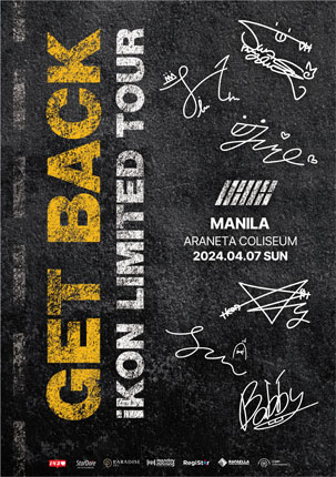 2024 iKON LIMITED TOUR – GET BACK IN MANILA - iKON