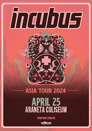 incubus ASIA TOUR 2024 - incubus
