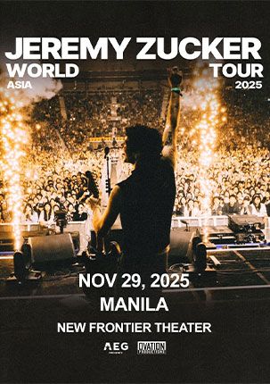 Jeremy Zucker World Tour 2025 in Manila - Jeremy Zucker