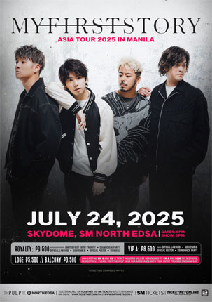 MY FIRST STORY ASIA TOUR 2025 in MANILA - MY FIRST STORY