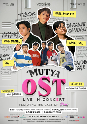 MUTYA OST LIVE IN CONCERT - ROB DENIEL AMIEL SOL EARL AGUSTIN AND GAT