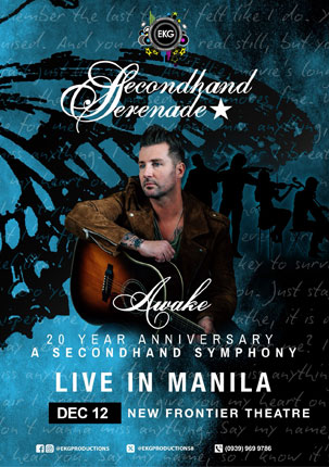Secondhand Serenade 20th Anniversary - SECONDHAND SERENADE