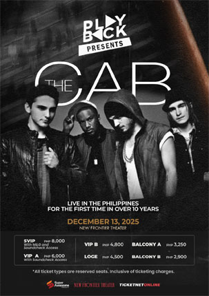 THE CAB LIVE IN MANILA 2025 - THE CAB