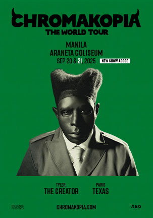Tyler, The Creator – CHROMAKOPIA: THE WORLD TOUR MANILA - Tyler, The Creator