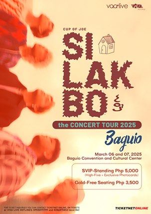 SILAKBO THE CONCERT TOUR 2025 BAGUIO - CUP OF JOE