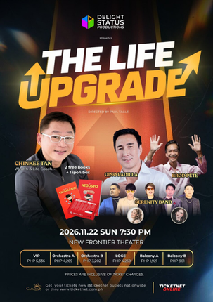 THE LIFE UPGRADE - Chinkee Tan, Gino Padilla, Brod Pete, & Serenity Band